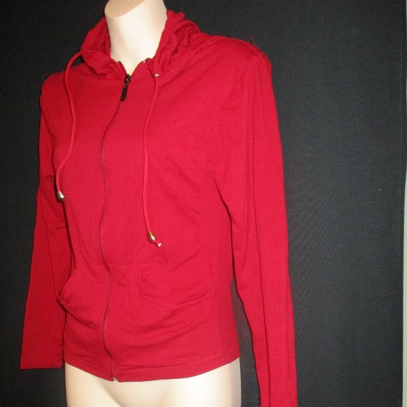 Cleo Apparel Red Hood Girl's Long Sleeve Jacket - Picture 3 of 11